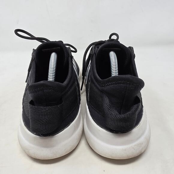 Adidas Cloudfoam Black Mesh Mens 8.5 Sneakers Lightweight Running Training - Picture 5 of 8